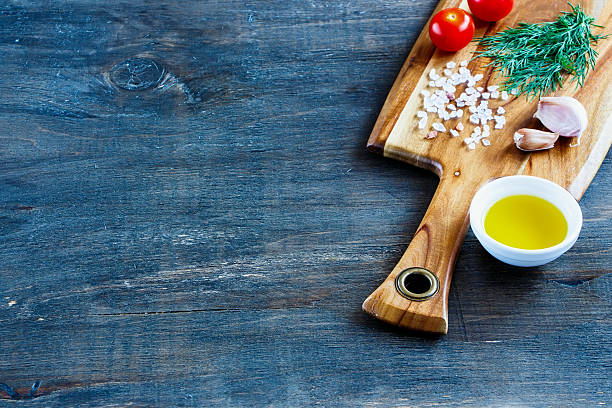 istock Dark food background 520542360