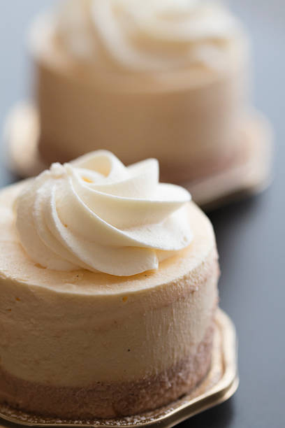 istock Tea moose dessert decorated with fresh cream 520543358
