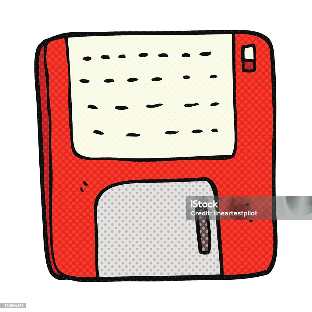 Drawable Computer Disc Cartoon Old Computer Disk Stock Illustration - Download Image Now ...