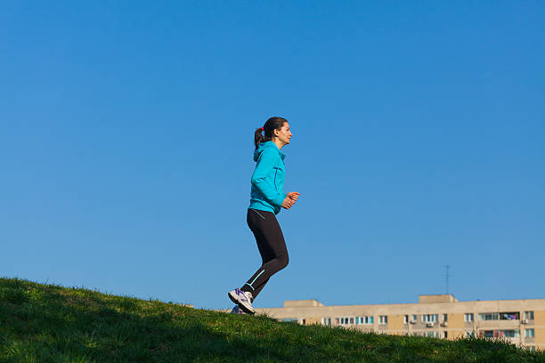istock Woman training in the park 520550282