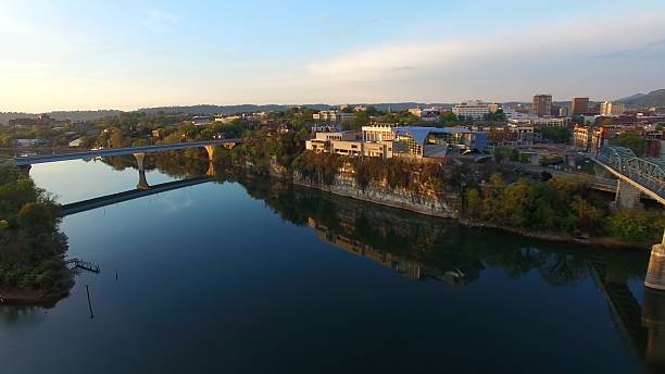 istock Aerial Sunrise Over Chattanooga Tennessee 520552708
