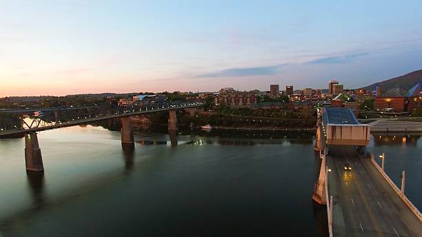 istock Aerial Sunrise Over Chattanooga Tennessee 520552882