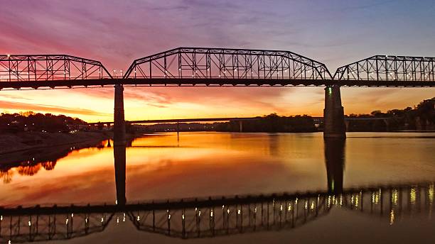 istock Aerial Sunrise Over Chattanooga Tennessee 520553024