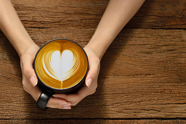 istock Cup of coffee latte 520554360