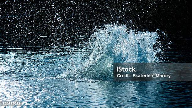 Falling Water Exploded Water Explosion Stock Photo - Download Image Now - Awe, Beauty, Blue ...