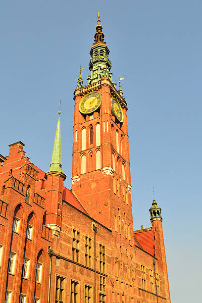 istock Gdansk Town Hall in the evening 520564435