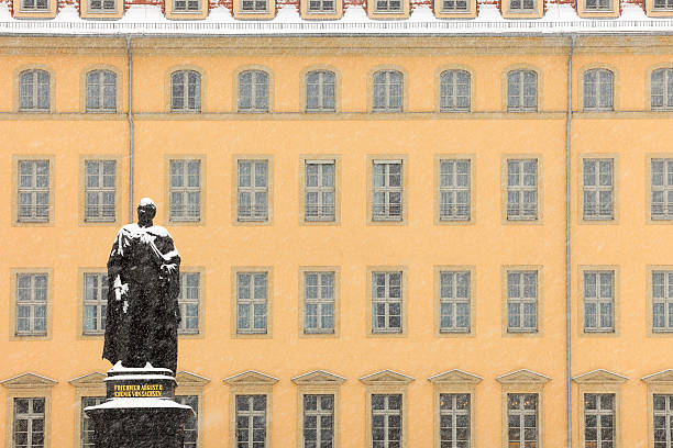 istock statue of king Friedrich August II in Dresden 520568597