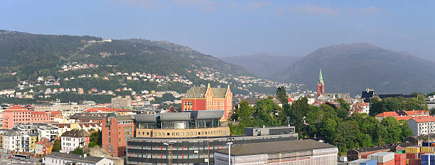istock Bergen Panorama With St John's Church 520568659