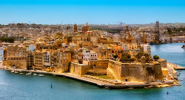 istock Breathtaking view on Valletta city. Malta. 520590406