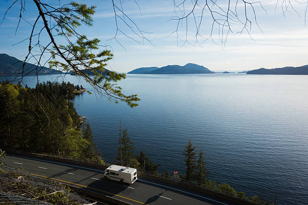 istock RV driving the Sea to Sky Highway, BC 520590728