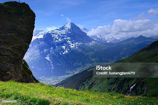 Peaks Of The Interlaken In Switzerland 02 Stock Photo - Download Image Now - Beauty In Nature, Bern, Bern Canton