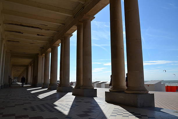 istock Seafront promenade in Oostende, Belgium 520604713