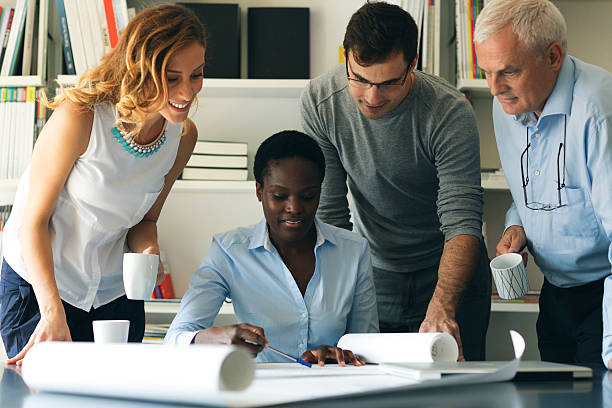 istock Multi-Ethnic Businesspeople Have Meeting. 520608712