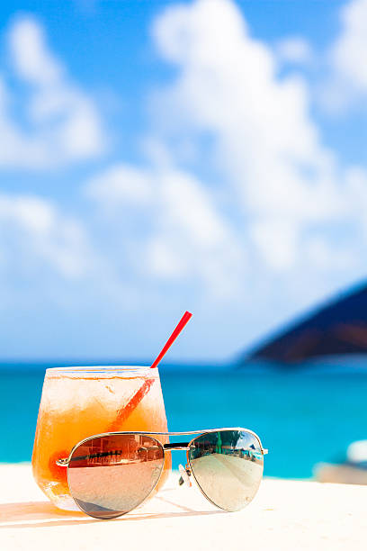 remote tropical beaches and countries. travel concept