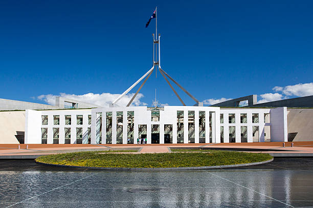 parlamento de australia - canberra australian culture government australia fotografías e imágenes de stock