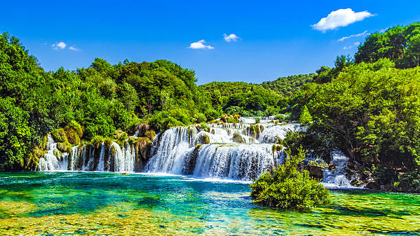 istock Waterfalls Krka, Croatia 520611550