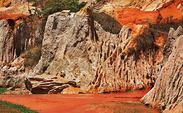istock Fairy Stream - Red Canyon between PhanThiet and MuiNe. Vietnam 520614258