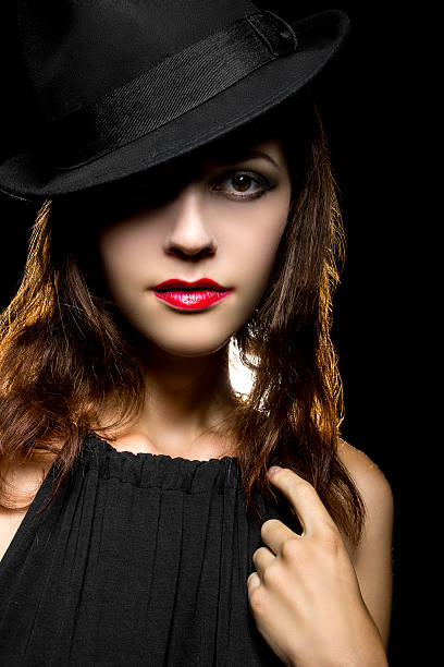 1,000+ Fedora Female Women Fashion Model Stock Photos, Pictures ...