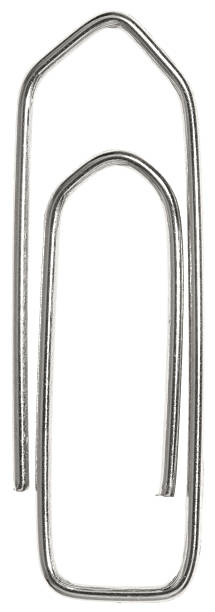 istock Paper clip isolated on white background 520618993