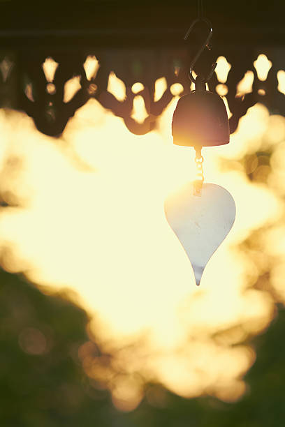 istock Thai bell at evening with silhouette style 520619690