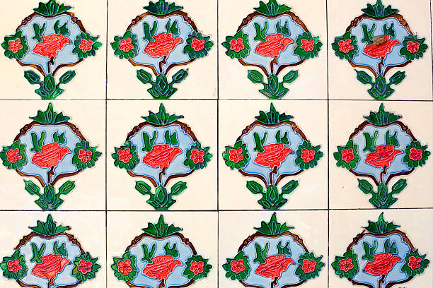 istock antique shophouse ceramic tile penang malaysia 520621123