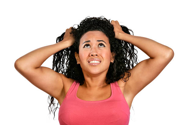 istock Troubled or Deperate. Pacific islander young woman. Stressed or worried 520621937