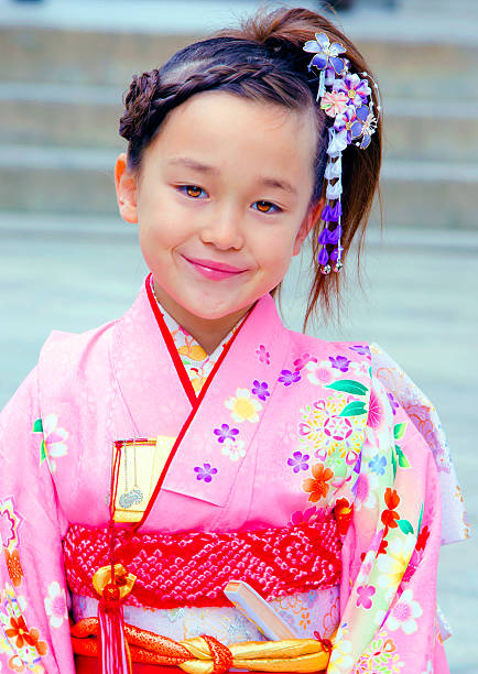 istock Girl in kimono 520622073