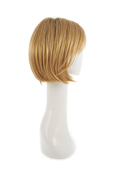 istock Hair wig over the mannequin head 520622676