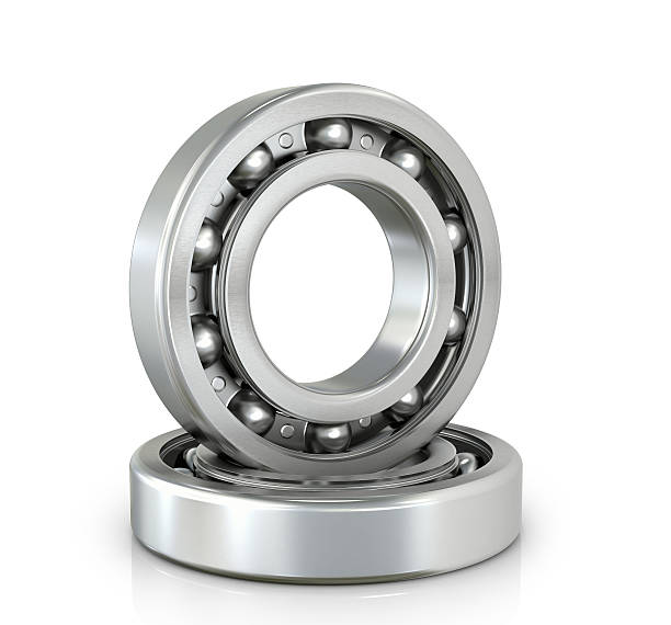 istock Radial roller bearing isolated white background. 3d illustration 520622700