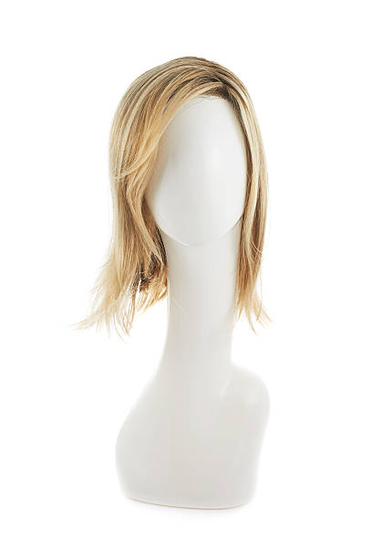 istock Hair wig over the mannequin head 520622770
