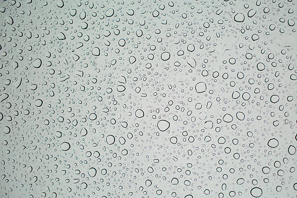 istock Drops of rain on the window 520623940