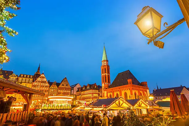 Photo of Christmas market in Frankfurt