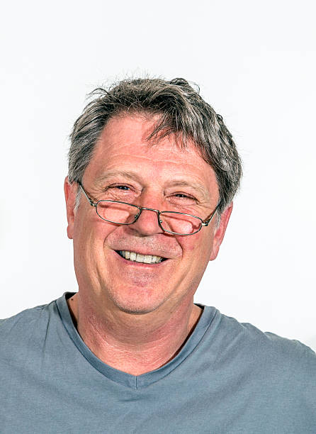 istock smiling happy  caucasian man in studio 520637275