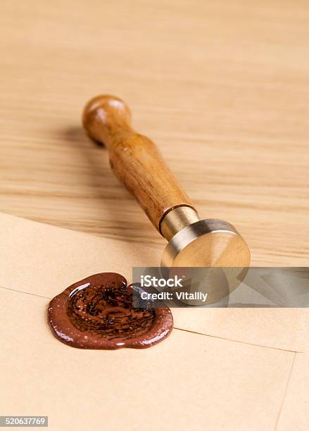 Seal Stamper Stock Photo - Download Image Now - Art And Craft, Artificial, Beige