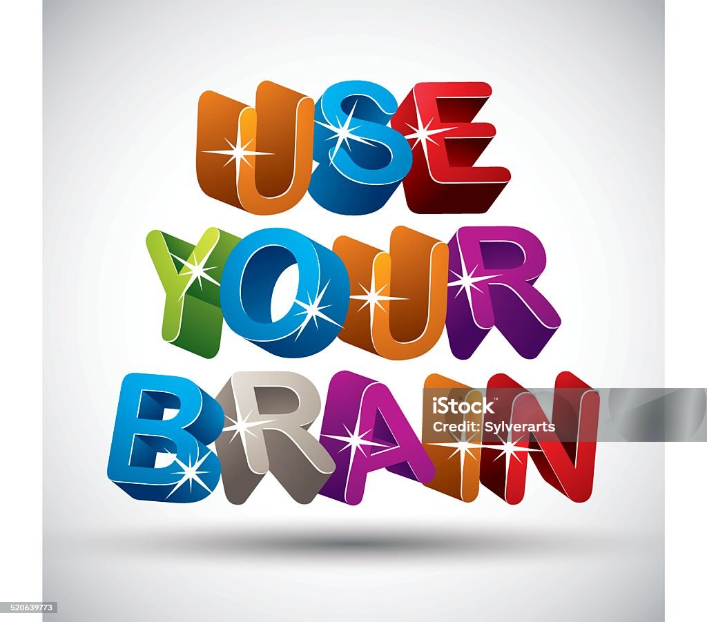 Use Brain Photo Use Your Brain Stock Illustration - Download Image Now - Beauty ...