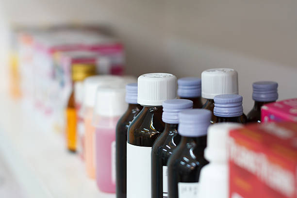 istock medicine bottles in the pharmacy 520646528