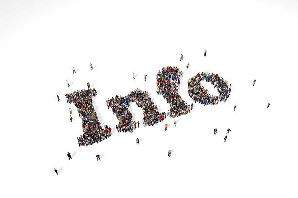 istock Group of people forming the word info 520647870