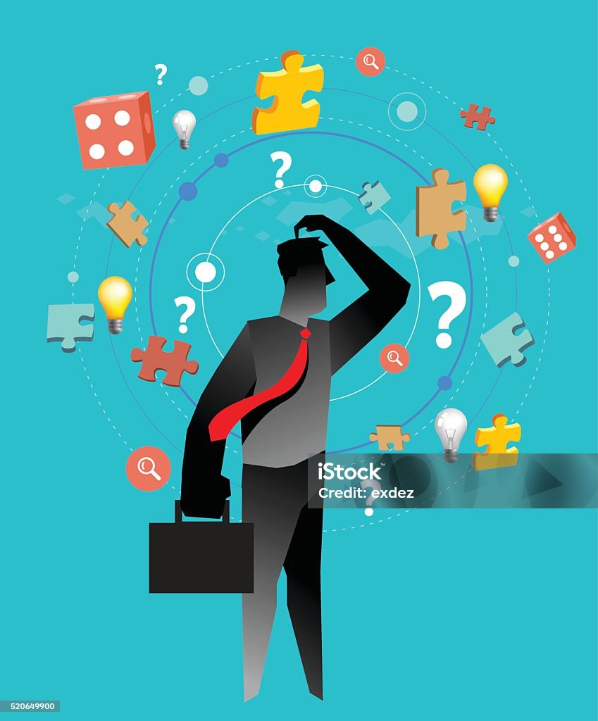Better Thinking Graphics Thinking Better Strategy Stock Illustration - Download Image Now ...