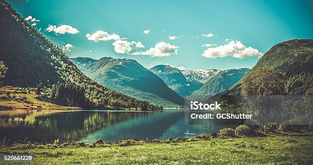 Grogeous Landscape Of Norway Stock Photo - Download Image Now - Nature, Norway, Landscape - Scenery