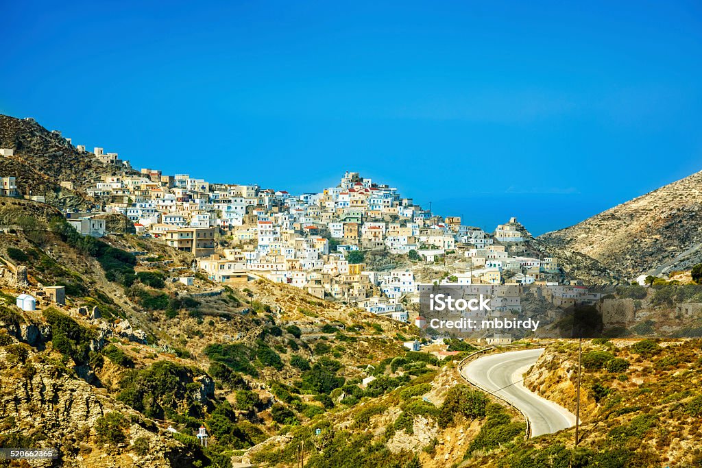 Olympos village on Karpathos, Greece Olympos village on Karpathos island, Greece. http://santoriniphoto.com/Template-Greek.jpg Aegean Islands Stock Photo