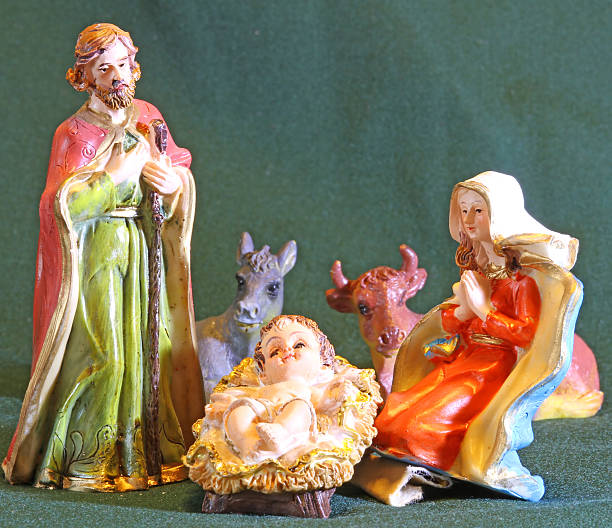 istock Mary and Joseph with the child Jesus 520662681