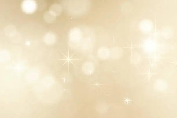 Photo of Christmas background with shining sparkles