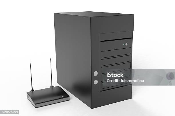 High Performance Server Or Pc Stock Photo - Download Image Now - Blade Server, Communication, Computer