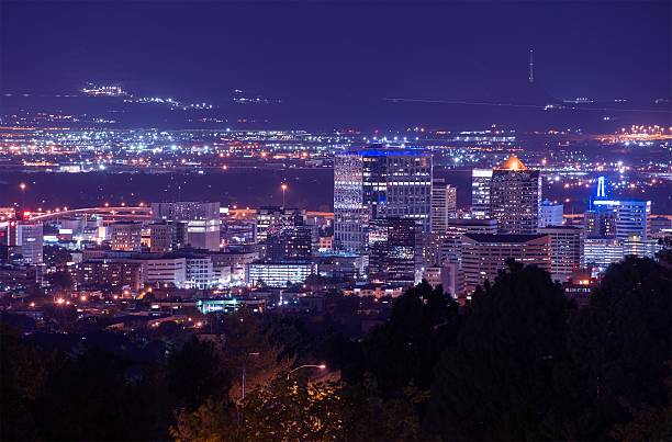 istock Salt Lake City Night Scenery 520684493