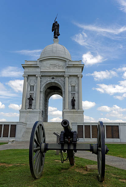 gettysburg - gettysburg national military park foto e immagini stock