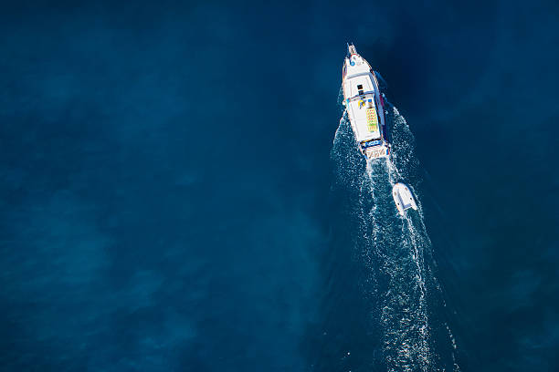 istock Amazing View to boat in coral coast 520685923