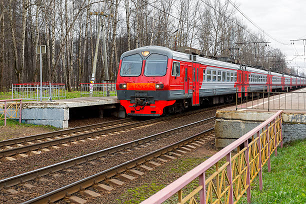 istock Russian Railways commuter electric train 520686201