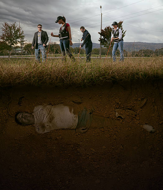 istock CSI search for a male victim buried 520686531