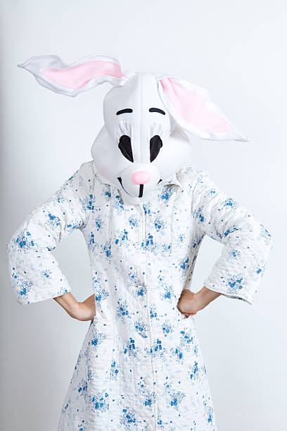 istock Bunny difficult to wake in the morning 520687551