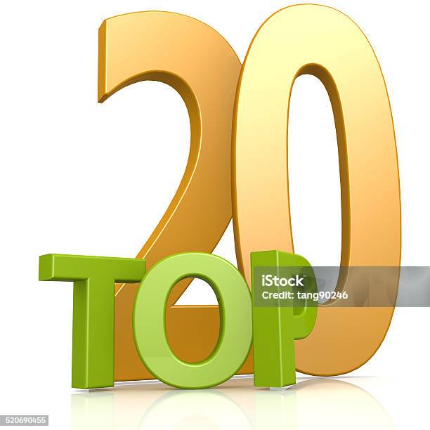 Top 20 Word Stock Photo - Download Image Now - Achievement, Good Condition, No People